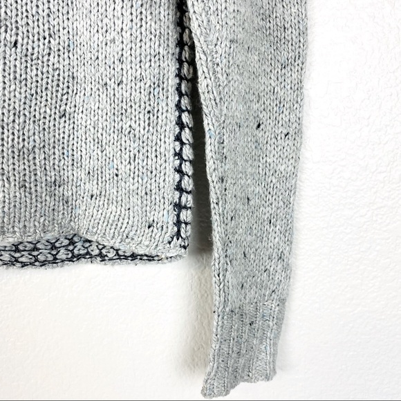 CAbi Square Stitch Grey Cardigan Sweater Size S - Picture 6 of 11